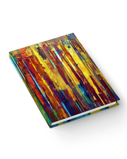 Striped Alpha 5" x 7" Journal - 128 Blank pages