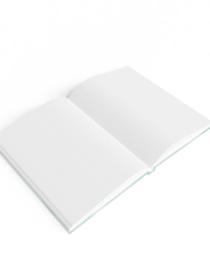 Mint Shadow 5" x 7" Journal - 128 Blank pages
