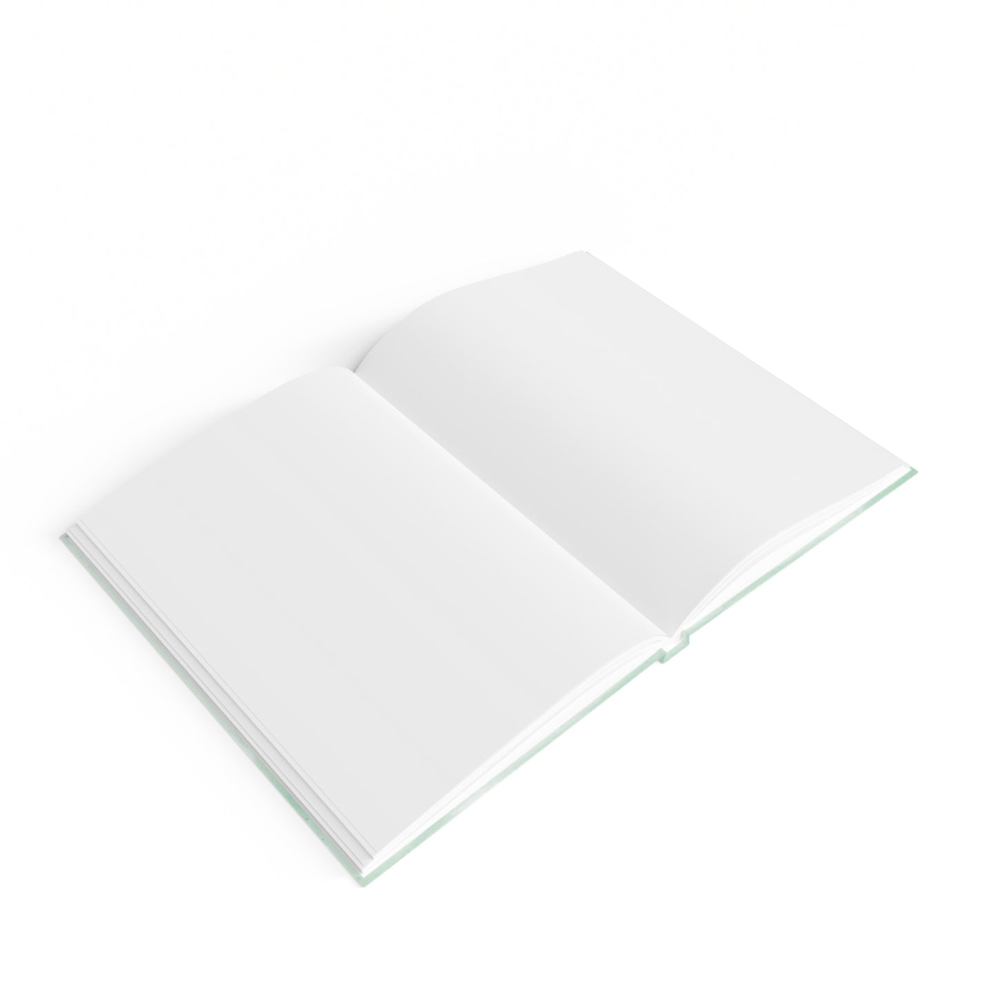 Mint Shadow 5" x 7" Journal - 128 Blank pages