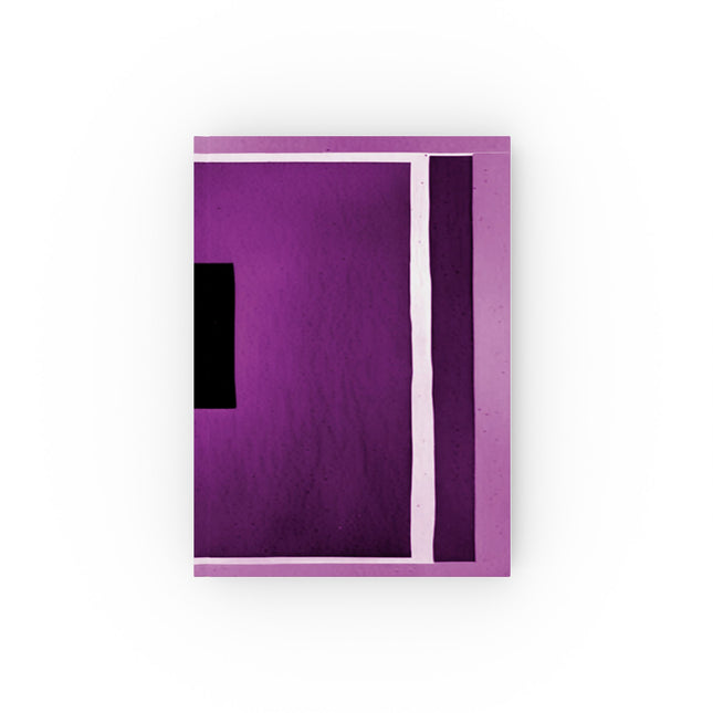 Magenta Shadow 5.2" x 7.4" Hard Backed Journal with 128 blank pages