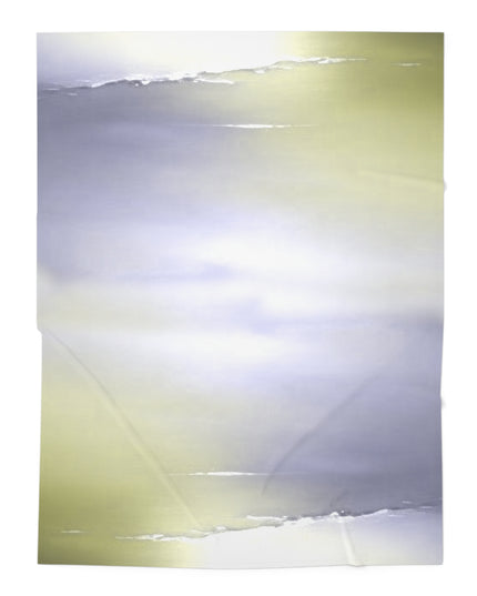 Lavender Sea Golden Fog Baby Swaddle 30″×40″ Blanket