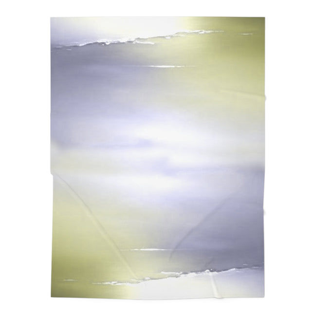 Lavender Sea Golden Fog Baby Swaddle 30″×40″ Blanket