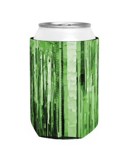 Striped Mint Pastel 12 oz Can Cooler Sleeve