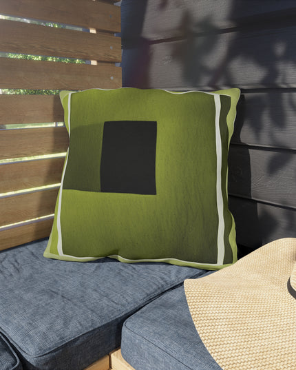 Lemongrass Shadow 18" x 18" Outdoor Pillow