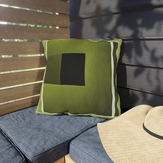 Lemongrass Shadow 18" x 18" Outdoor Pillow