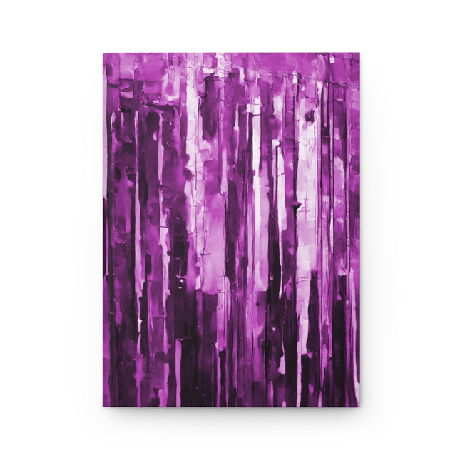 Striped Powder Lavender 5.75" x 8" Hardcover Journal Matte with 150 lined pages