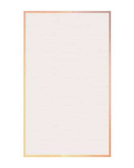 Hot Peach Fade Tea Towels (cotton, poly), 18" x "30