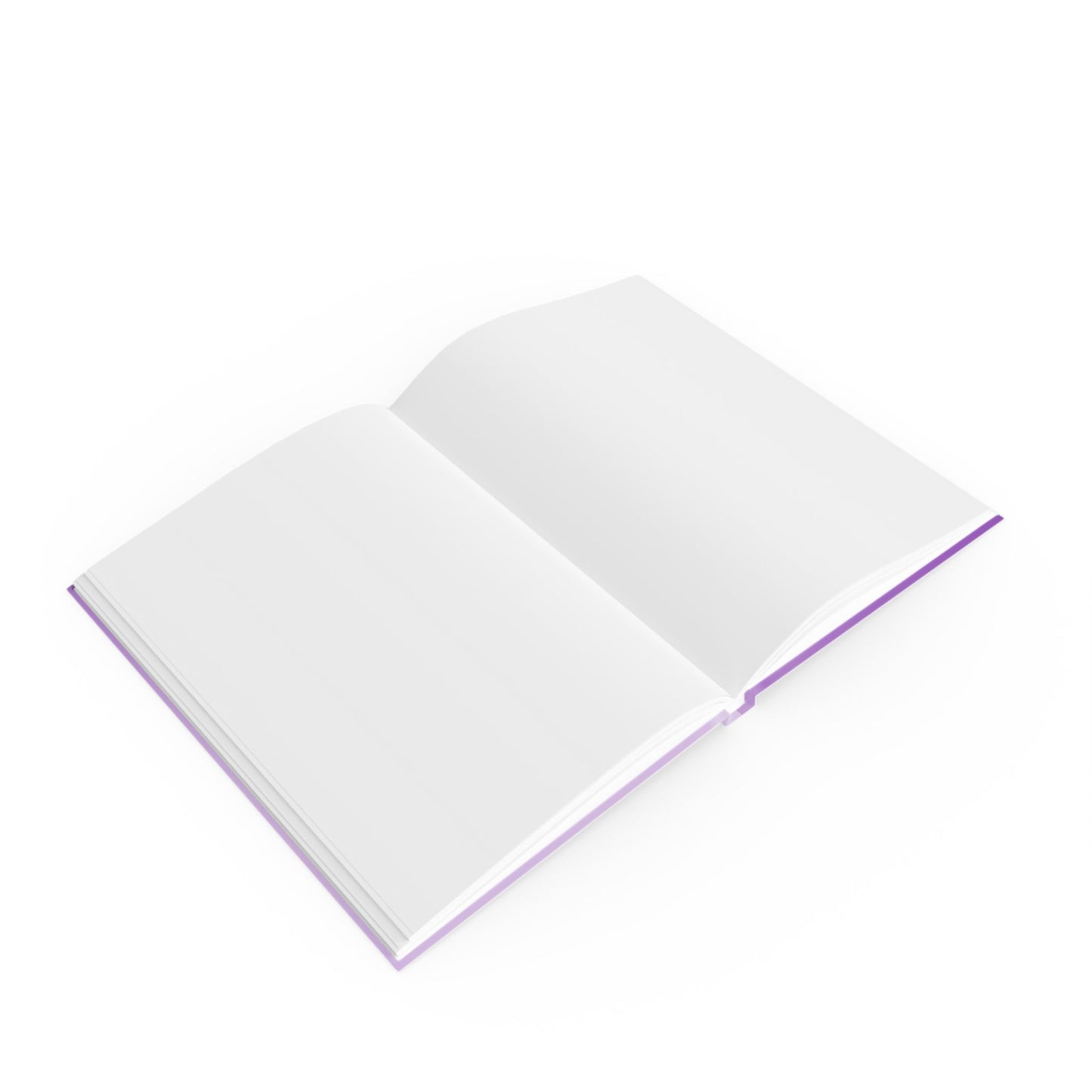 Soft Lavender Fade 5.2" x 7.4" Hard Backed Journal with 128 blank pages