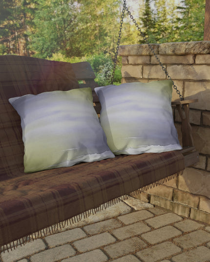 Lavender Sea Golden Fog 20" x 20" Outdoor Pillow