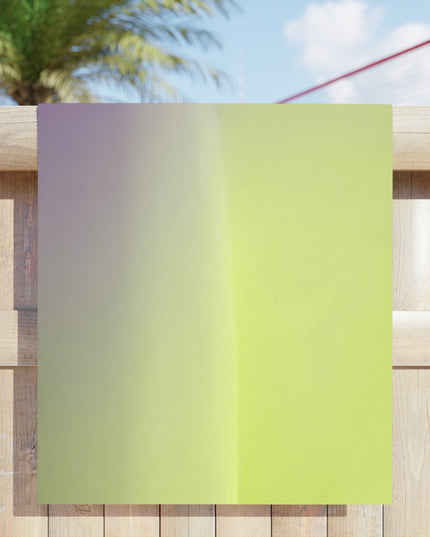 Purple Golden Fade Beach Towel, 30" x 60"