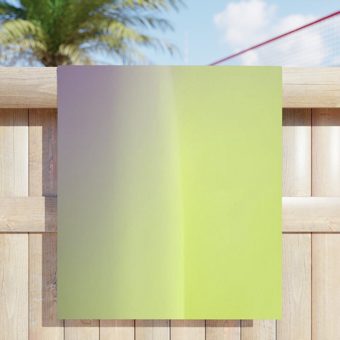Purple Golden Fade Beach Towel, 30" x 60"