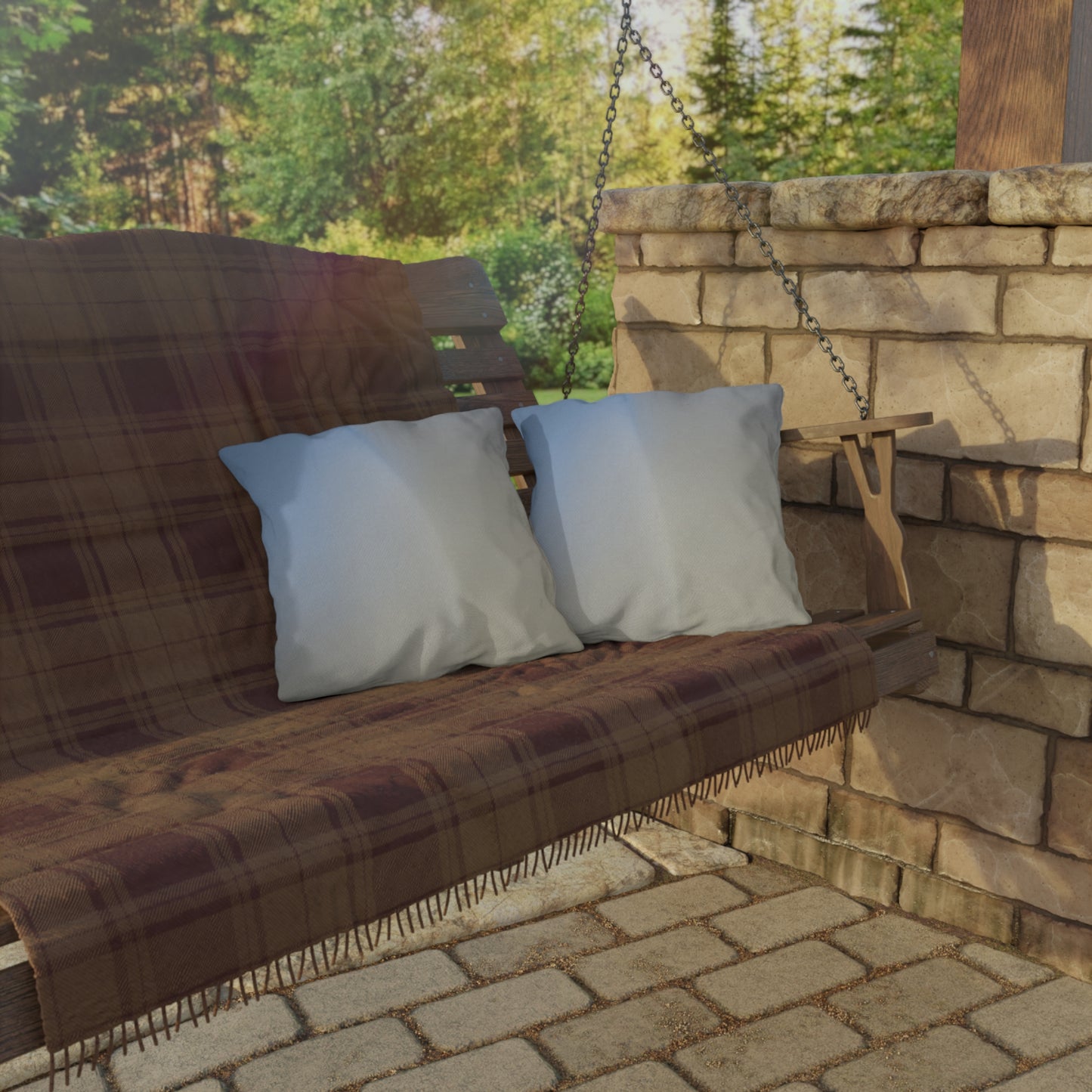 Cobalt Fade 16" x 16" Outdoor Pillow
