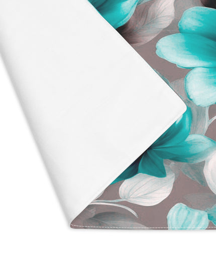 Tif Green Gray Floral Bunch Placemat, 1 pc