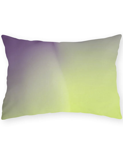 Purple Golden Fade 20" x 14" Outdoor Pillow