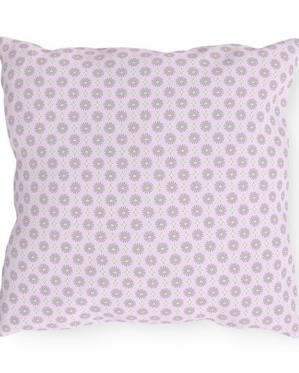 Pink Mornings Star-crossed Bodies 16" x 16" Outdoor Pillows