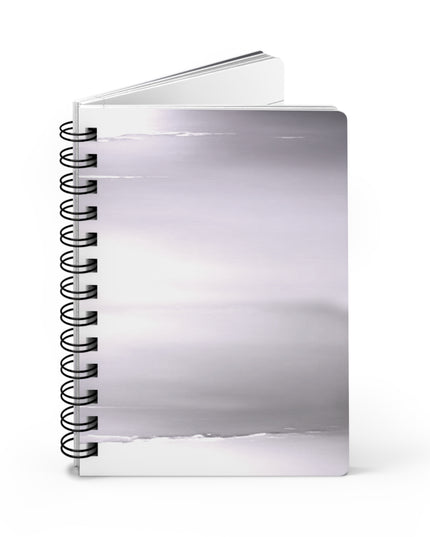 Sephia Sea Dark Fog Sea Purple Fog Spiral Bound Journal, 5" x 7" 150 pages