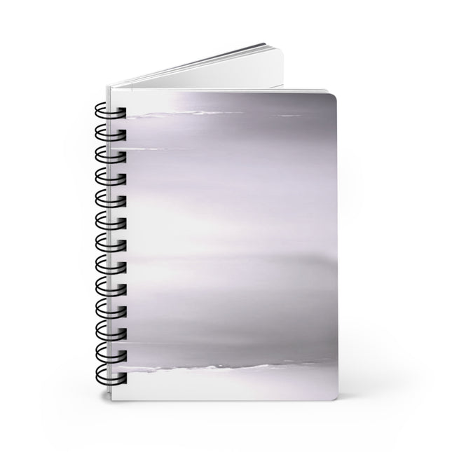 Sephia Sea Dark Fog Sea Purple Fog Spiral Bound Journal, 5" x 7" 150 pages