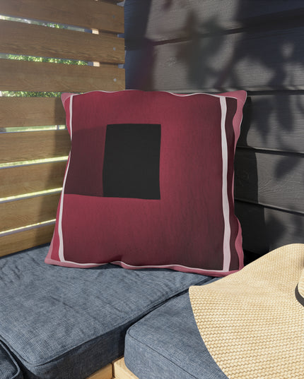 Red Shadow 18" x 18" Outdoor Pillow