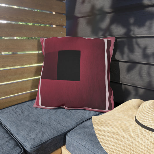 Red Shadow 18" x 18" Outdoor Pillow