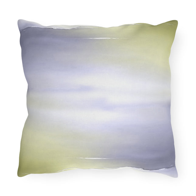 Lavender Sea Golden Fog 16" x 16" Outdoor Pillow
