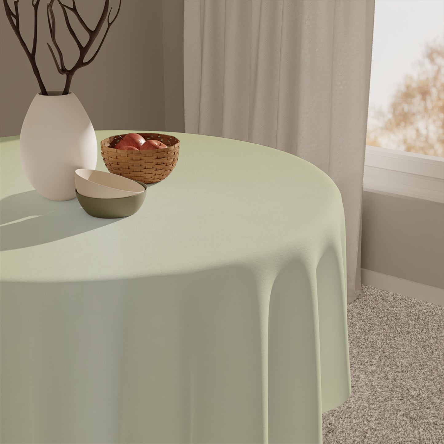 Lemon Fade Tablecloth, 55" x 55"