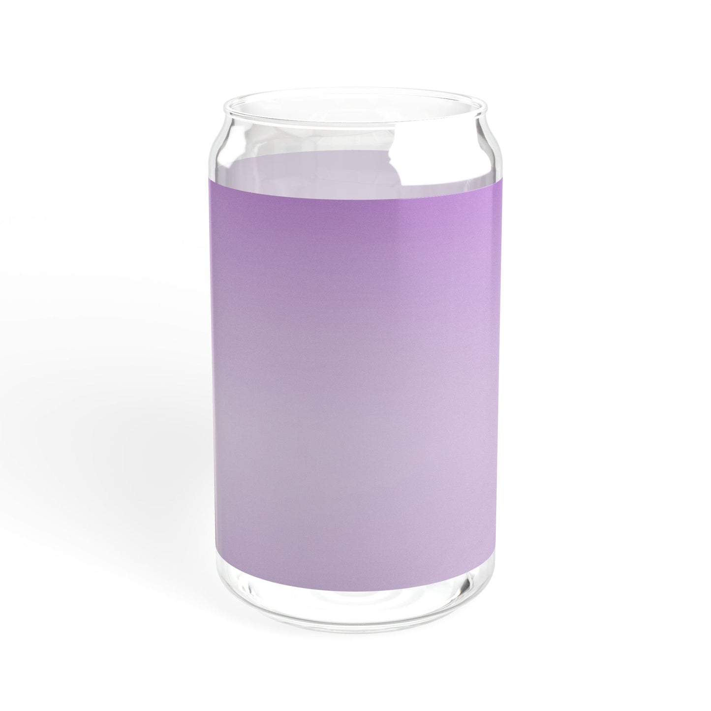 Soft Lavender Fade Sipper Glass, 16oz