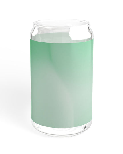 Mint Fade Sipper Glass, 16oz