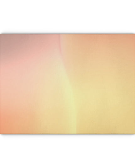 Hot Peach Fade 11" x 15" Glass Cutting Board