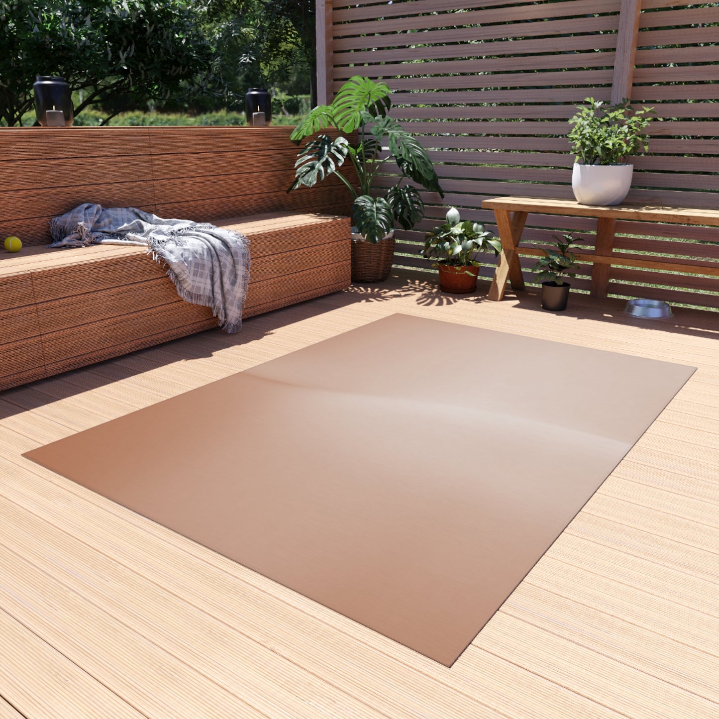 Soft Fade Outdoor Rug, 60" x 84"