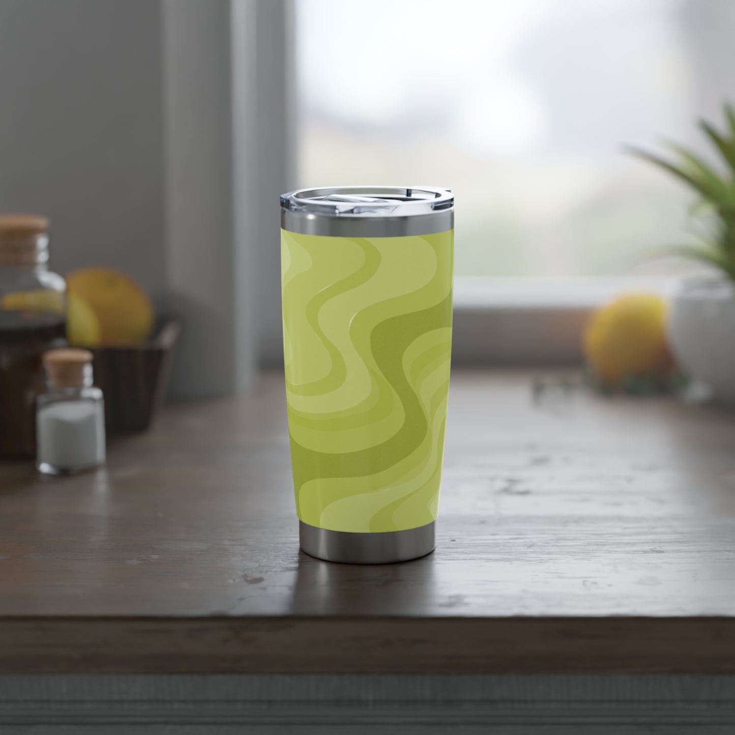 Lemon Wavey Vagabond 20oz Tumbler