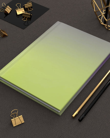 Purple Golden Fade 5.75" x 8" Hardcover Journal Matte with 150 lined pages