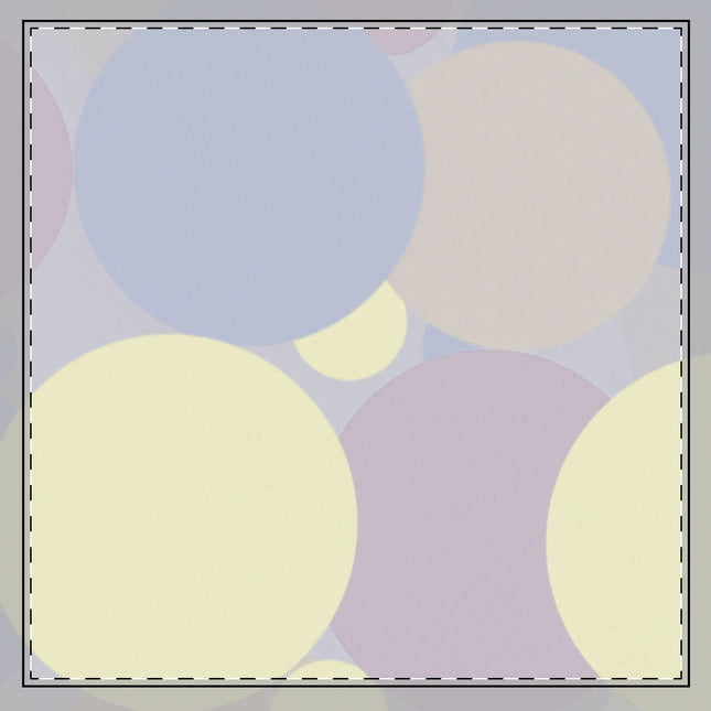 Pastel Soft Blue and Soft White Patches 22" x 22" Cotton Twill Napkin