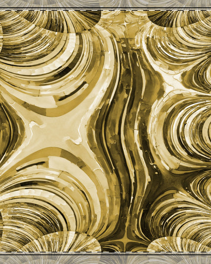 Uzi Spiral Light Brown 22" x 22" Cotton Twill Napkin