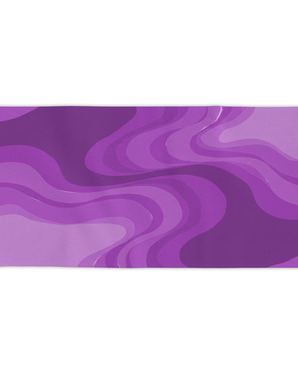 Wavey Purple Wavey Beach Towel, 30" x 60"