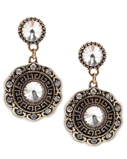 Bloom Earrings-Clear