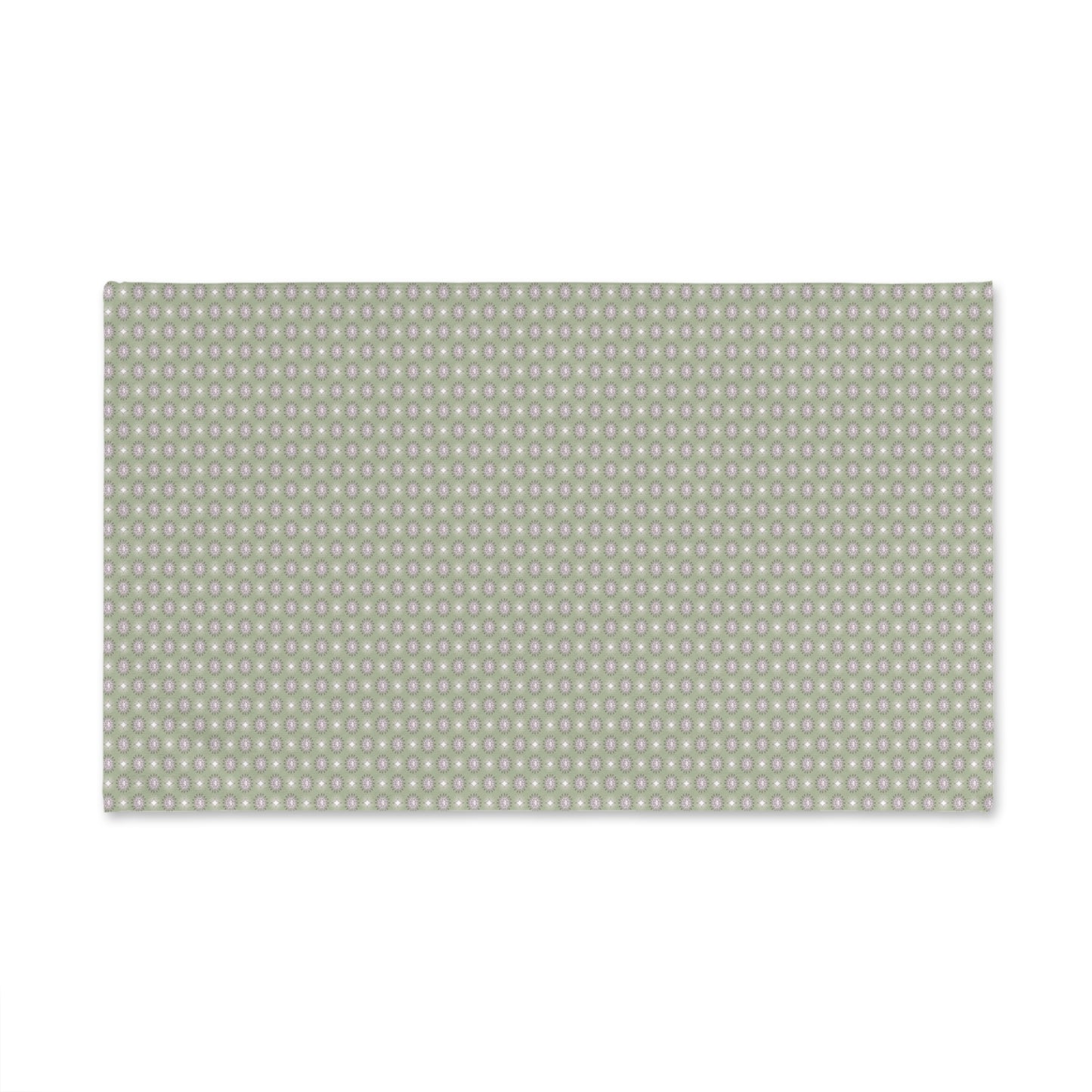 Olive Star-crossed Bodies Hand Towel, 16" x 28"