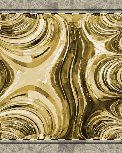 Uzi Spiral Light Brown 10" x 10" Cotton Twill Napkin