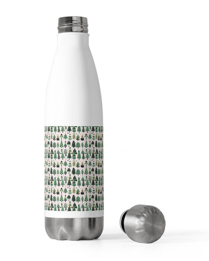 Mini Vintage Green Trees 20oz Insulated Water Bottle