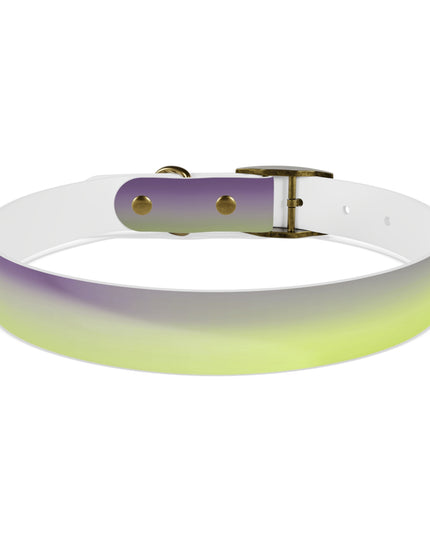 Purple Golden Fade Large Dog Collar