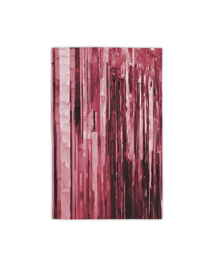 Striped Ruby Beach Towel, 18" x 27"