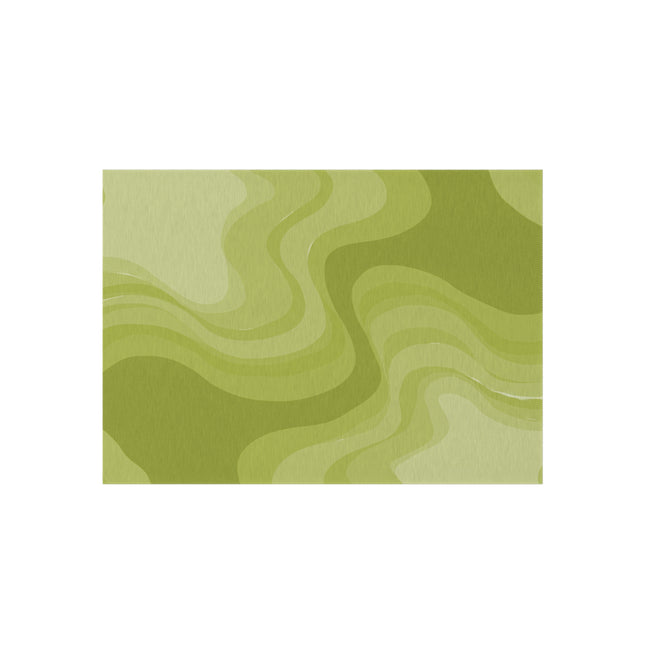 Lemon Wavey 60" x 84" Outdoor Rug