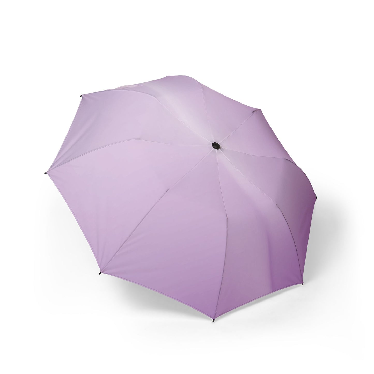 Soft Lavender Fade Foldable Umbrella - Compact & Chic