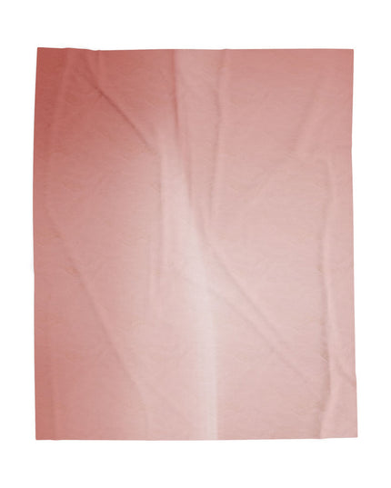 Rose Red Fade Velveteen Plush Blanket, 50" x 60"