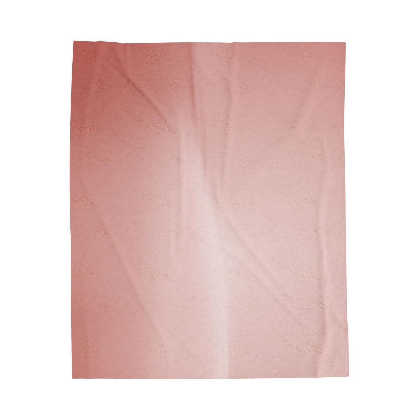 Rose Red Fade Velveteen Plush Blanket, 50" x 60"