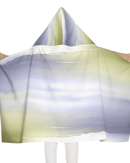Lavender Sea Golden Fog Youth Hooded Towel, 24" x 48"