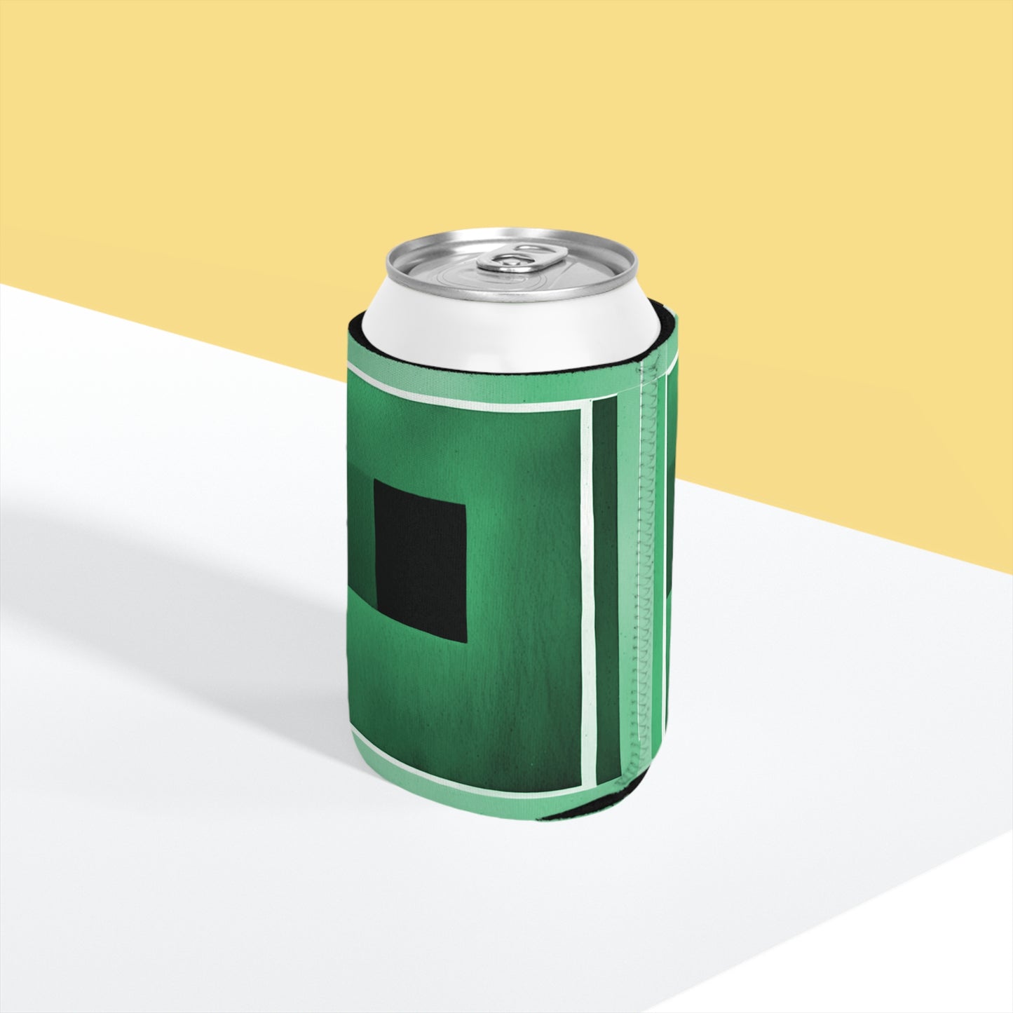 Mint Shadow 12 oz Can Cooler Sleeve