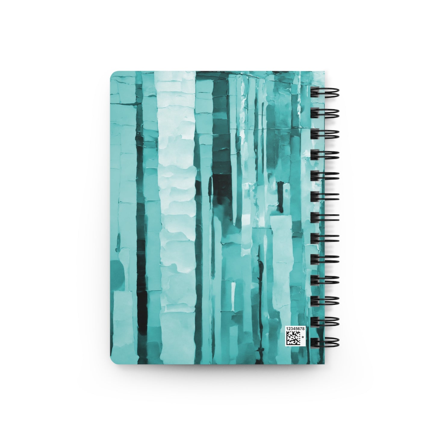 Striped Tif Spiral Bound Journal, 5" x 7" 150 pages
