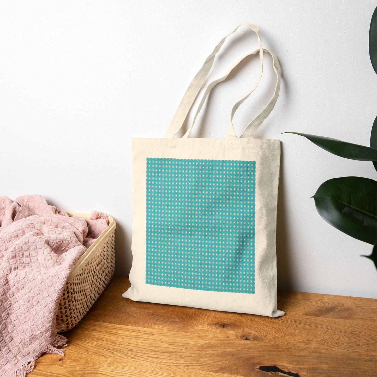Tif Green Star-crossed Bodies Cotton Canvas Tote Bag