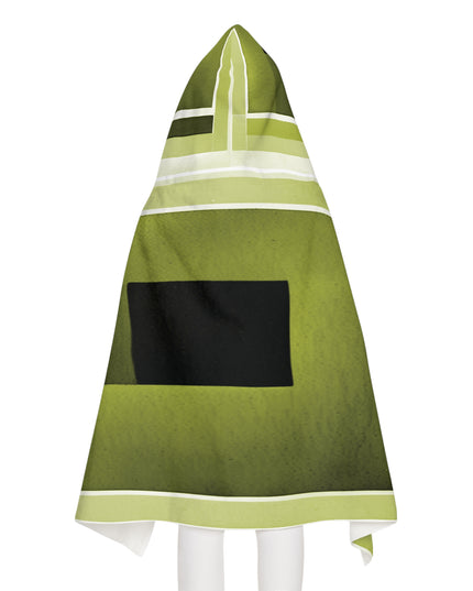 Lemongrass Shadow Youth Hooded Towel, 24" x 48"