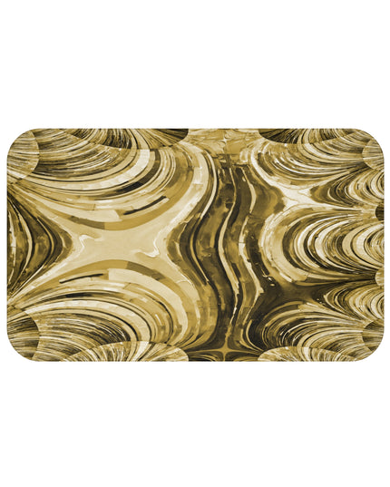 Uzi Spiral Light Brown 34" x 21" Bath Mat
